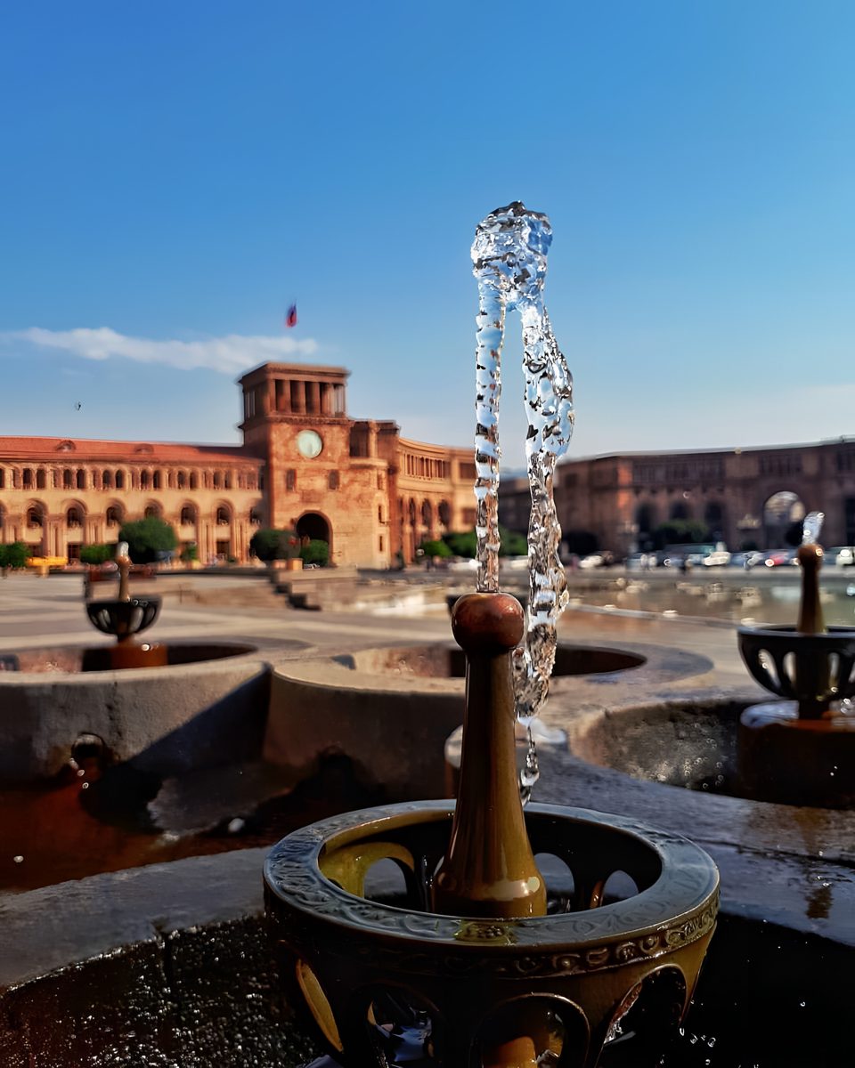 Fountain on Republic Square, Yerevan