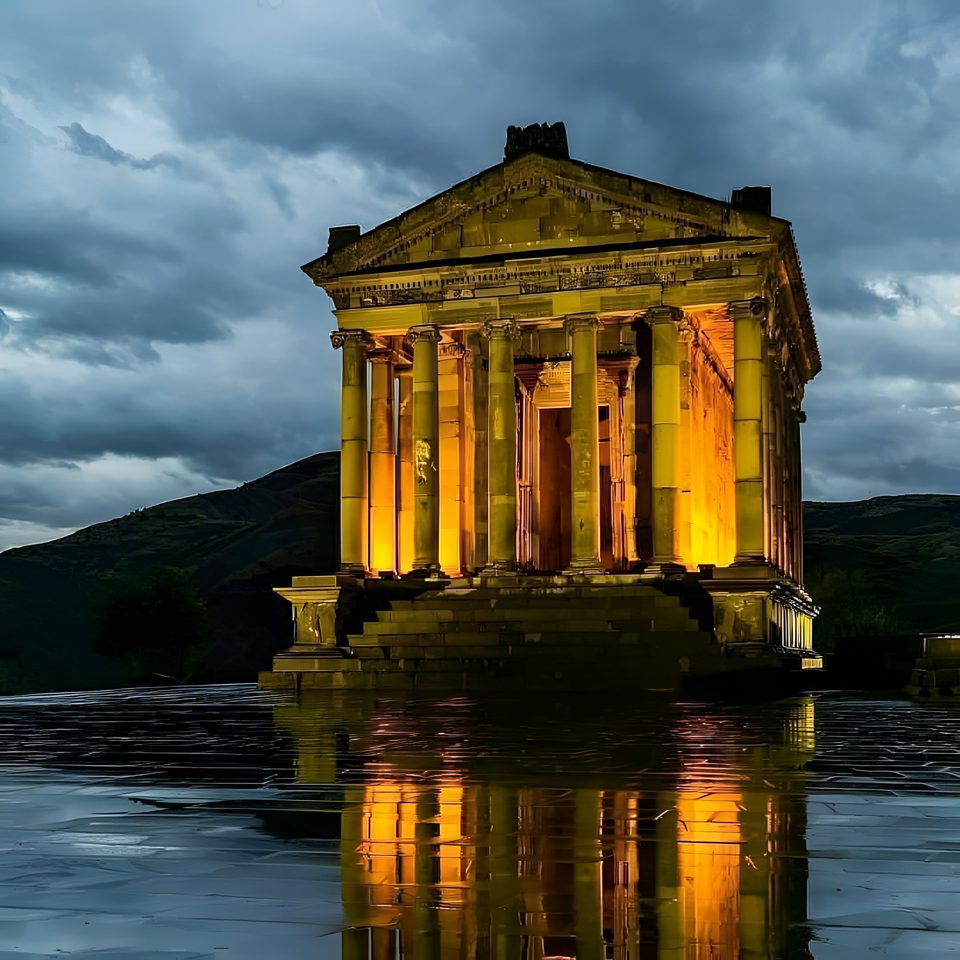 Temple de Garni et monastère de Guéghard