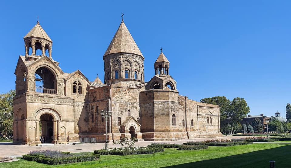 Etchmiadzin Cathedral in Vagharshapat
